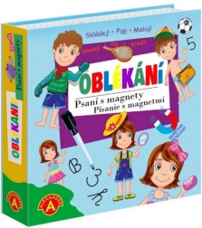 Psaní s magnety - oblékání