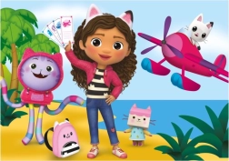 Puzzle Gábinin kouzelný domek: Cestovatelka 100 XL dílků