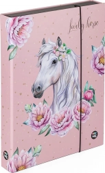 Box na sešity A4 Jumbo kůň Romantic