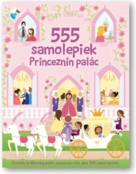 555 samolepek – princeznin palác