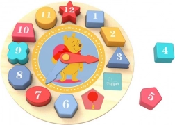 Dřevěné hodiny s Disney motivy