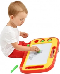 Magnetická kreslicí tabulka s magnetickým perem a razítky