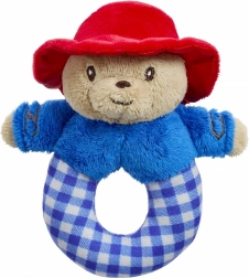 Plyšové chrastítko PADDINGTON pro miminka – modré