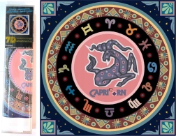 Diamantové malování 7D – znamení zvěrokruhu Kozoroh 30 × 30 cm