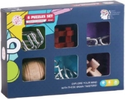 Sada 6 hlavolamů ALBI – mix