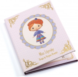 DJECO Tinyly přemístitelné samolepky Miss Lilyruby