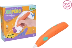 WIKY 3D pero oranžové se základní sadou
