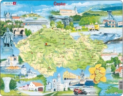 Larsen puzzle památky České republiky 78 dílků
