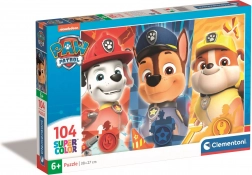 Puzzle 104 dílků s motivem Paw Patrol od Clementoni