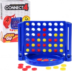 cestovní strategická hra connect 4 mini
