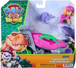 Psi Patrol Dino Movie Skye a záchranný Dino Jet s figurkami