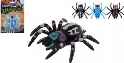 Lezoucí pavouk na sklo plastový 8 cm