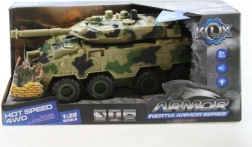 Tank na baterie s maskáčovým vzorem 1:28