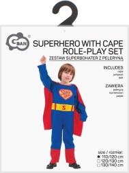 Dětský kostým superhrdiny 110–120 cm