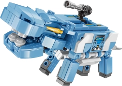 Qman Crystal Hippo – robotický hroch stavebnice