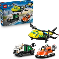 LEGO City Remix: letadlo, servisní vůz a vznášedlo