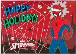 Adventní kalendář SPIDER-MAN s kreativními překvapeními