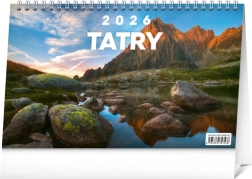 Stolní kalendář Tatry 2026