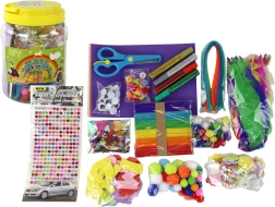 Kreativní umělecká sada ve sklenici DIY