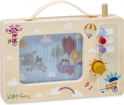 Lilliputiens dřevěná hrací skříňka Dráček Joe