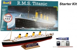 revell starter kit 1:1200 r.m.s. titanic – model lodi pro začátečníky