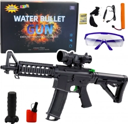 Střelecká puška na vodní kuličky černá 86 cm