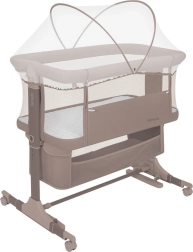 Lionelo přístavná postýlka jodie 3 v 1 beige taupe