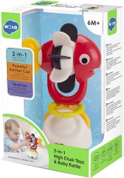 Grzechotka 2v1 rybička s přísavkou HOLA