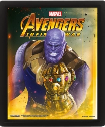 3D obraz puzzle AVENGERS Thanos