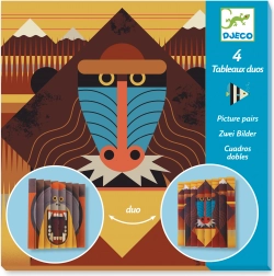 Kinetické obrázky Djeco Divočina