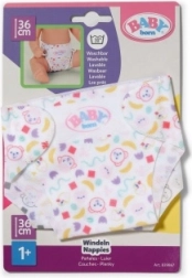 BABY born látkové plenky pro panenky 36 cm - 2 ks