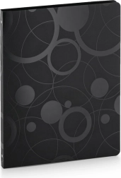 Pořadač Black and White černý A4