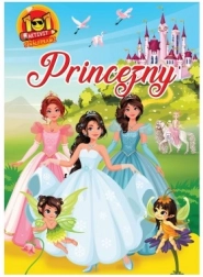 Pracovní sešit s nálepkami princezny