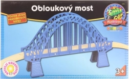 Dřevěný obloukový most pro vláčky - Maxim