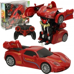 Transformující se robotický závodník Revolt