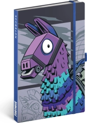 Notique notes Fortnite – lama, linkovaný 13 × 21 cm