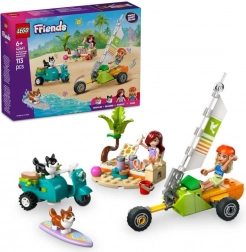 LEGO® Friends 42641 Dobrodružství se surfujícími psy a skútrem