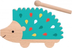 Petit Collage dřevěné guiro ježek