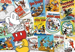 Puzzle 1000 dílků DISNEY – Ve světě Mickeyho