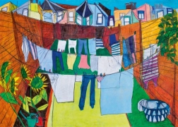 Puzzle Daily Life: Na dvorku - 1000 dílků