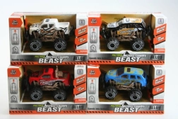 Kovový jeep na setrvačník 9 cm