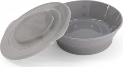 Twistshake miska šedá