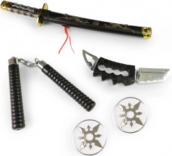 Ninja set plastových zbraní pro děti