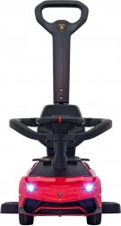 Odrážedlo s vodicí tyčí Lamborghini Aventador SV – Červená