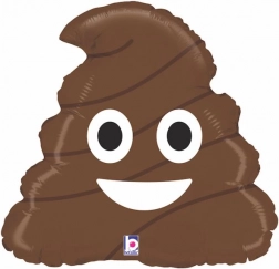 Fóliový balónek emoji hovínko 51 cm