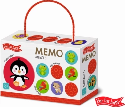 Pexeso kulaté zvířátka Far Far Land