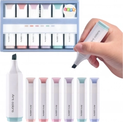 Sada mini zvýrazňovačů pastelových barev 6 ks