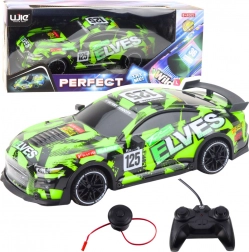 RC sportovní auto zelené