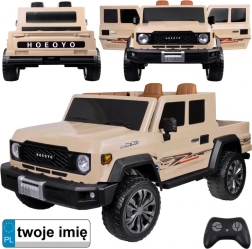 Elektrické auto pro děti 2 místné 4x4 s korbou 24V – Pickup