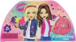 Kreativní set kreslení v kufříku s motivem pro holky